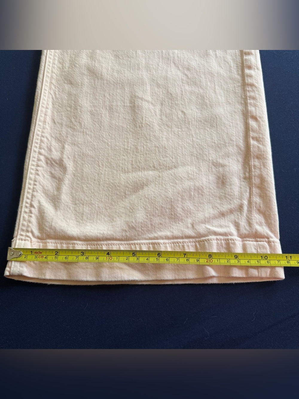 American Eagle Jeans Womens 6 Long Light Pink Super High Rise Baggy Wide Leg - Picture 8 of 16